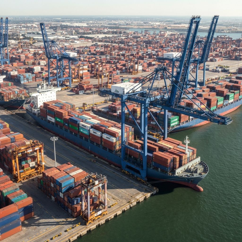 Puerto industrial